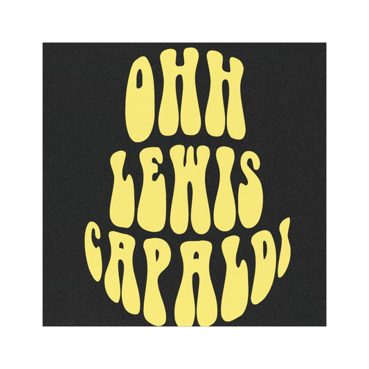 Lewis Capaldi Car Magnets - Ooh Lewis Capaldi