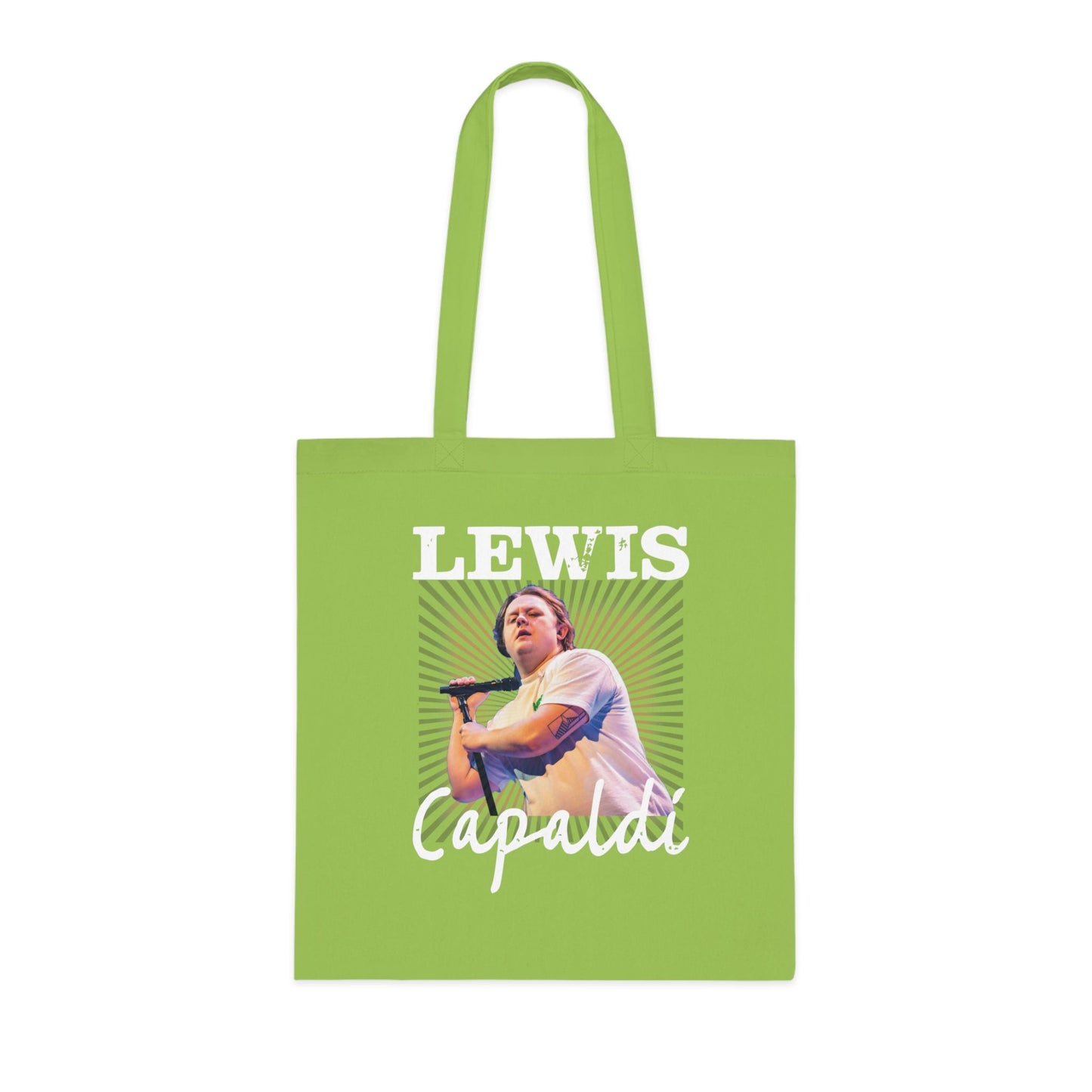 Lewis Capaldi Cotton Tote Bag - Graphic