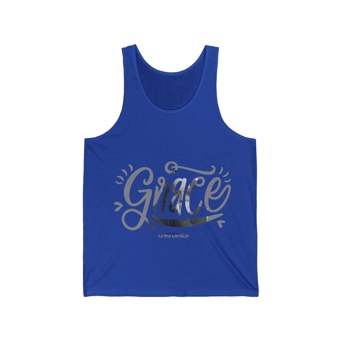 Lewis Capaldi Unisex Jersey Tank - Grace