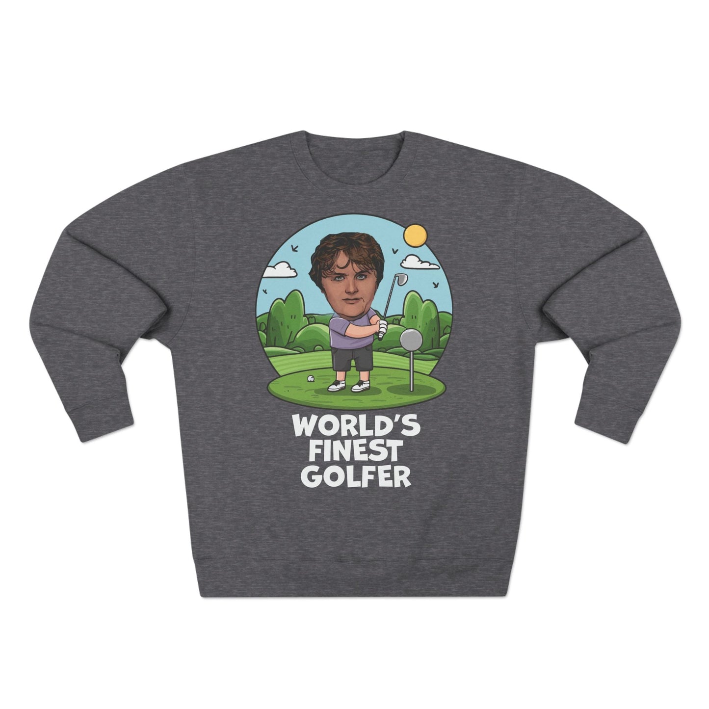 Lewis Capaldi Unisex Crewneck Sweatshirt - Golfing