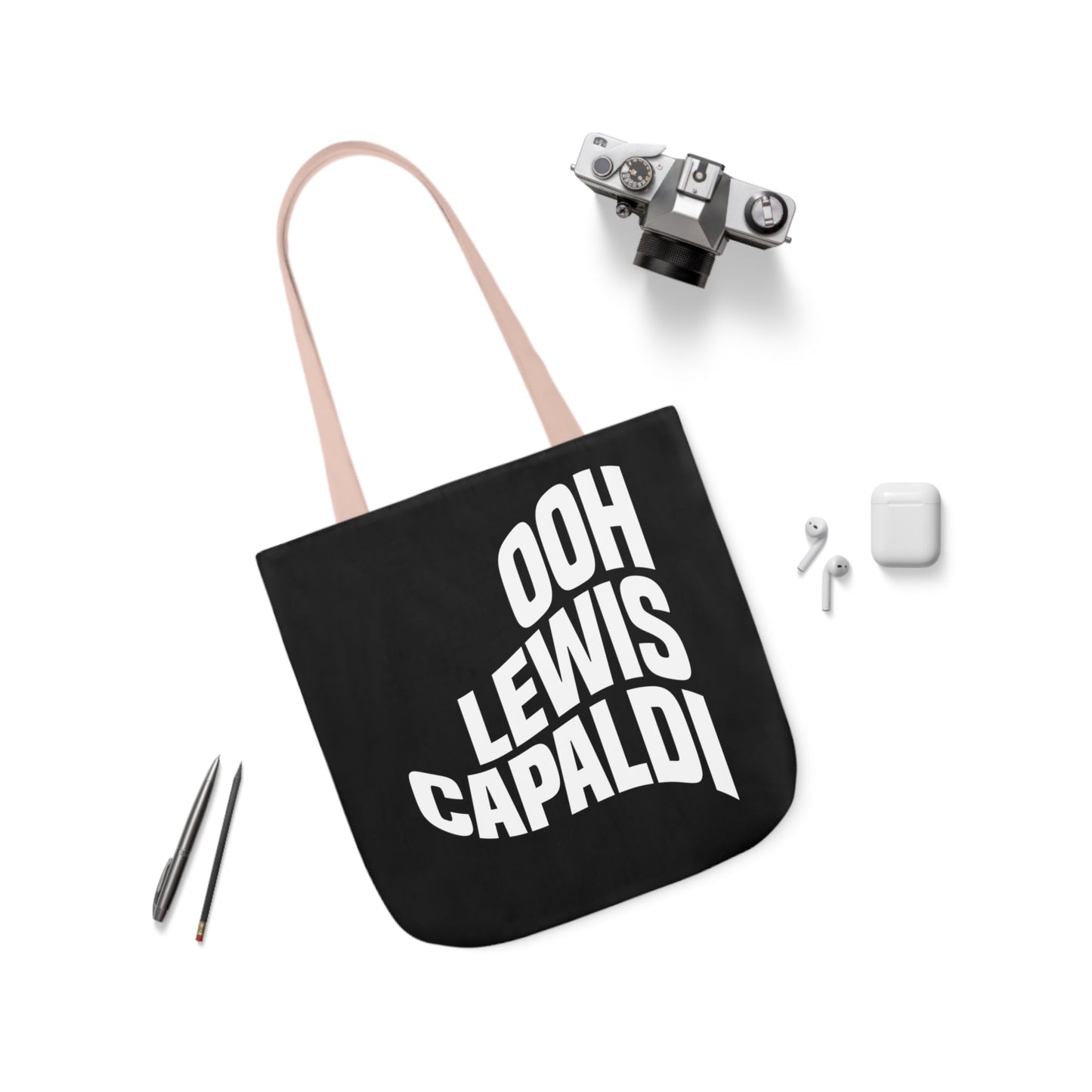 Lewis Capaldi Canvas Tote Bag - Ooh Lewis Capaldi