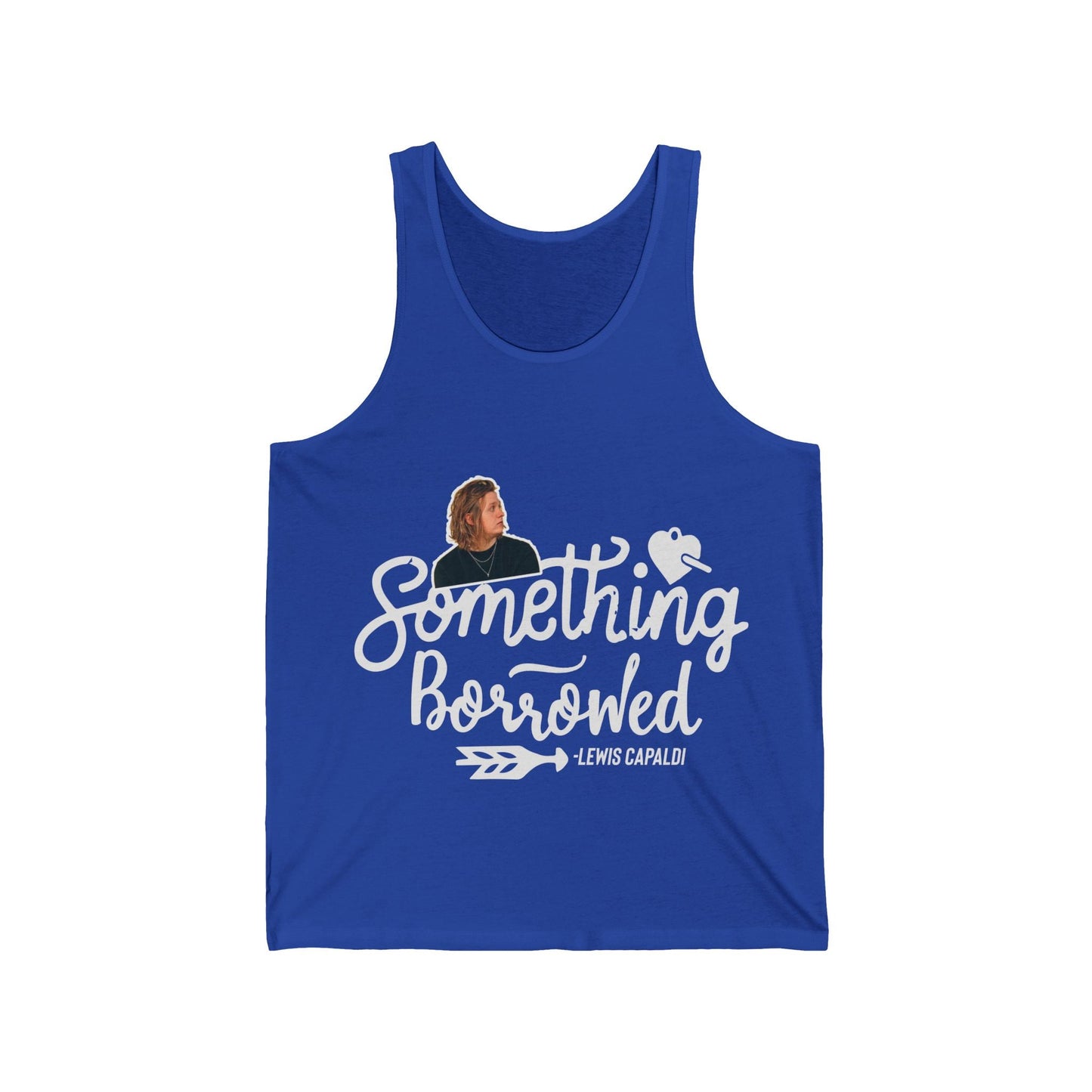 Lewis Capaldi Unisex Jersey Tank - Something Borrowed