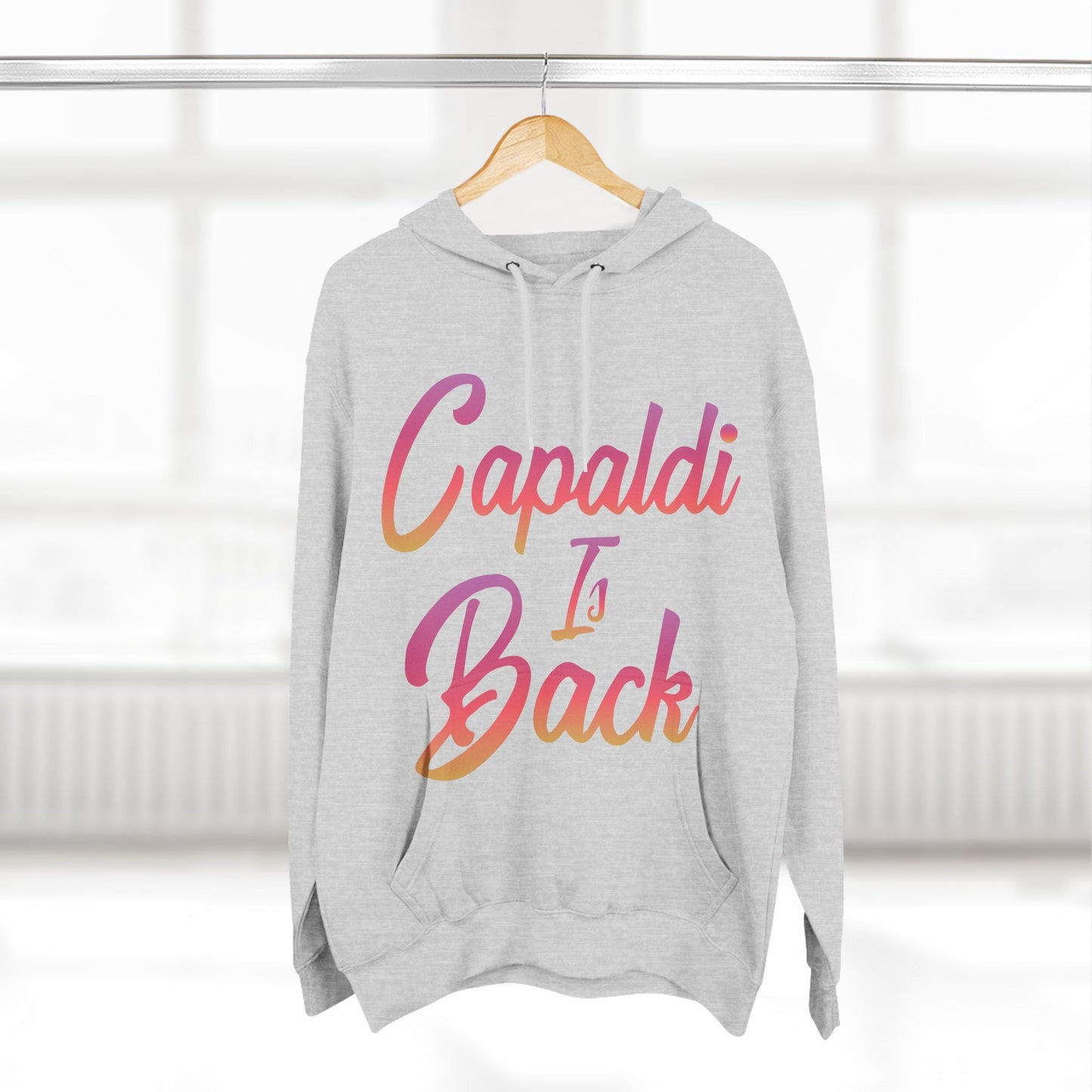 Lewis Capaldi Three-Panel Fleece Hoodie - Capaldi is back