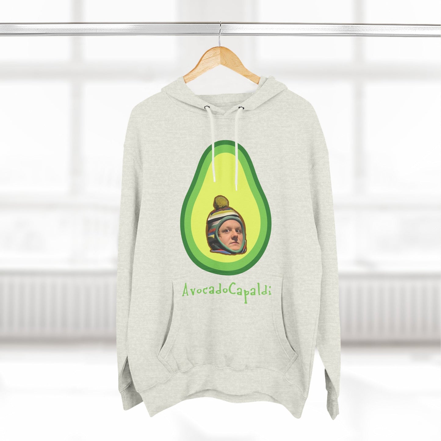 Lewis Capaldi Three-Panel Fleece Hoodie - Avacardo Capaldi