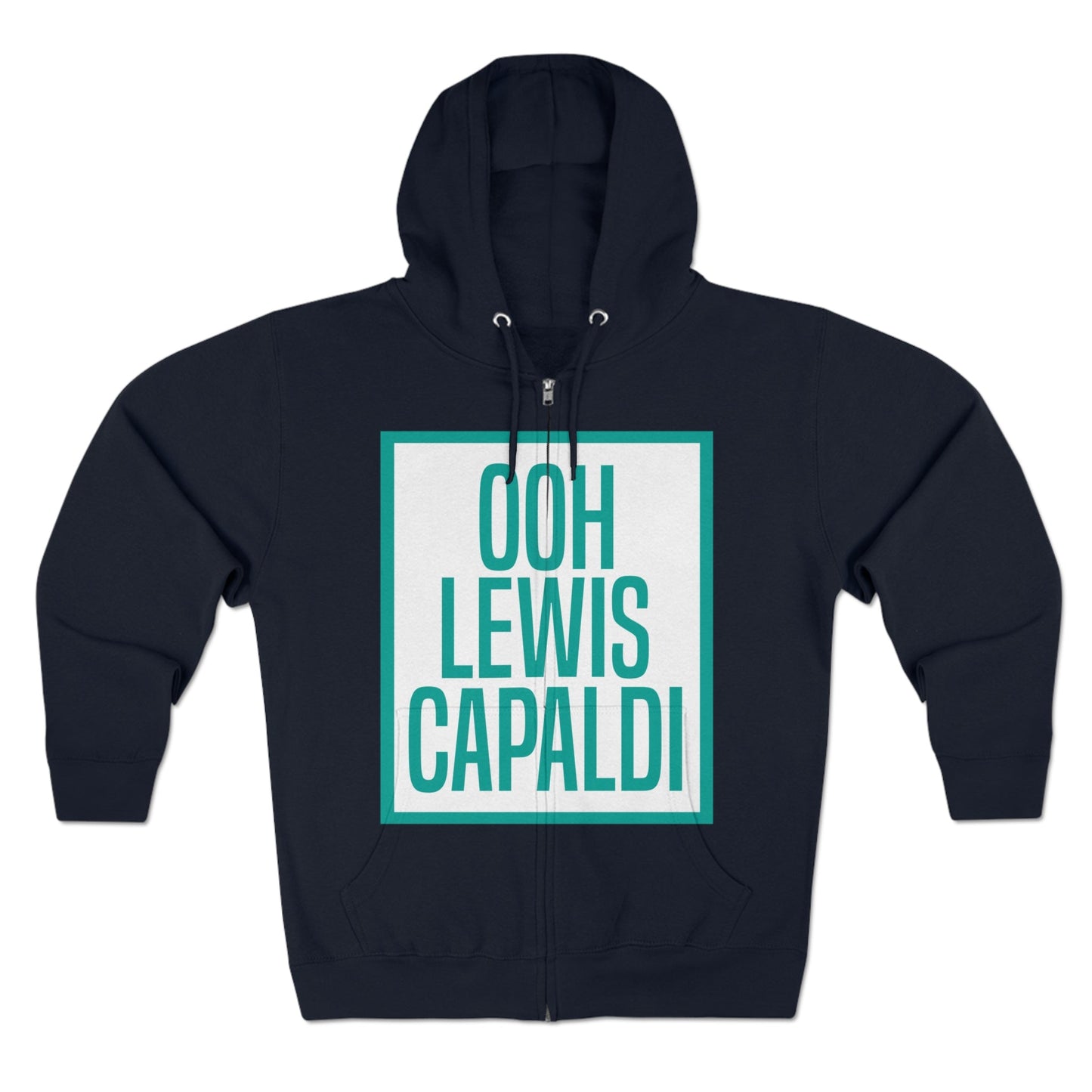 Lewis Capaldi Unisex Zip Hoodie - Ooh Lewis Capaldi