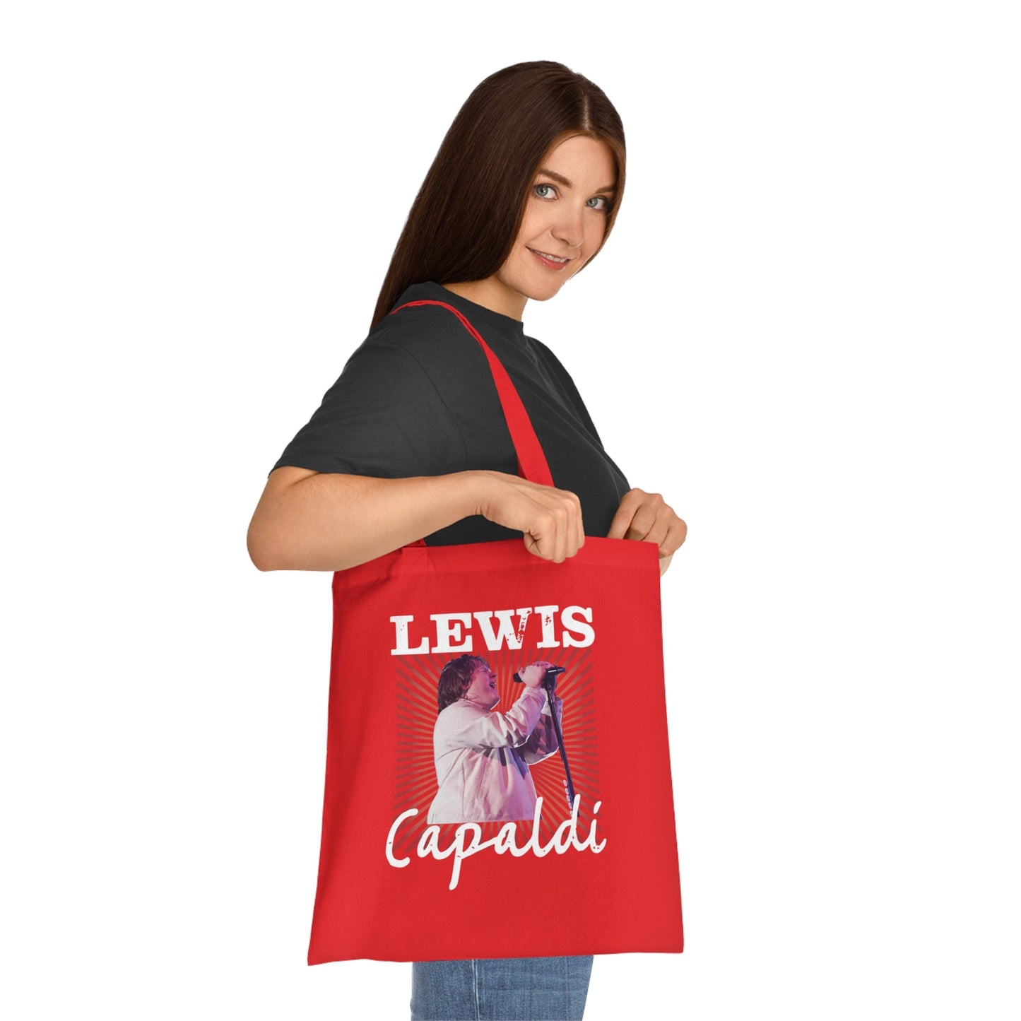 Lewis Capaldi Cotton Tote Bag - Graphic