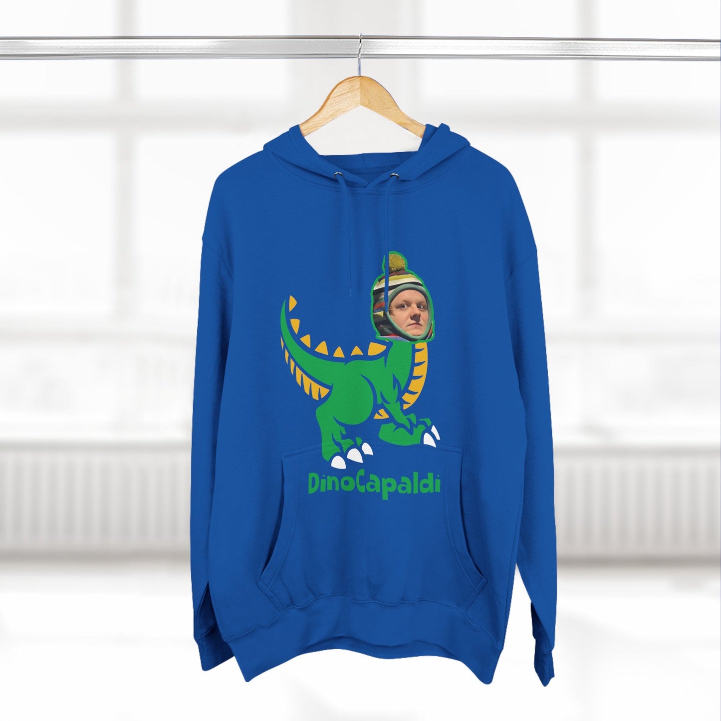 Lewis Capaldi Three-Panel Fleece Hoodie - Dino Capaldi