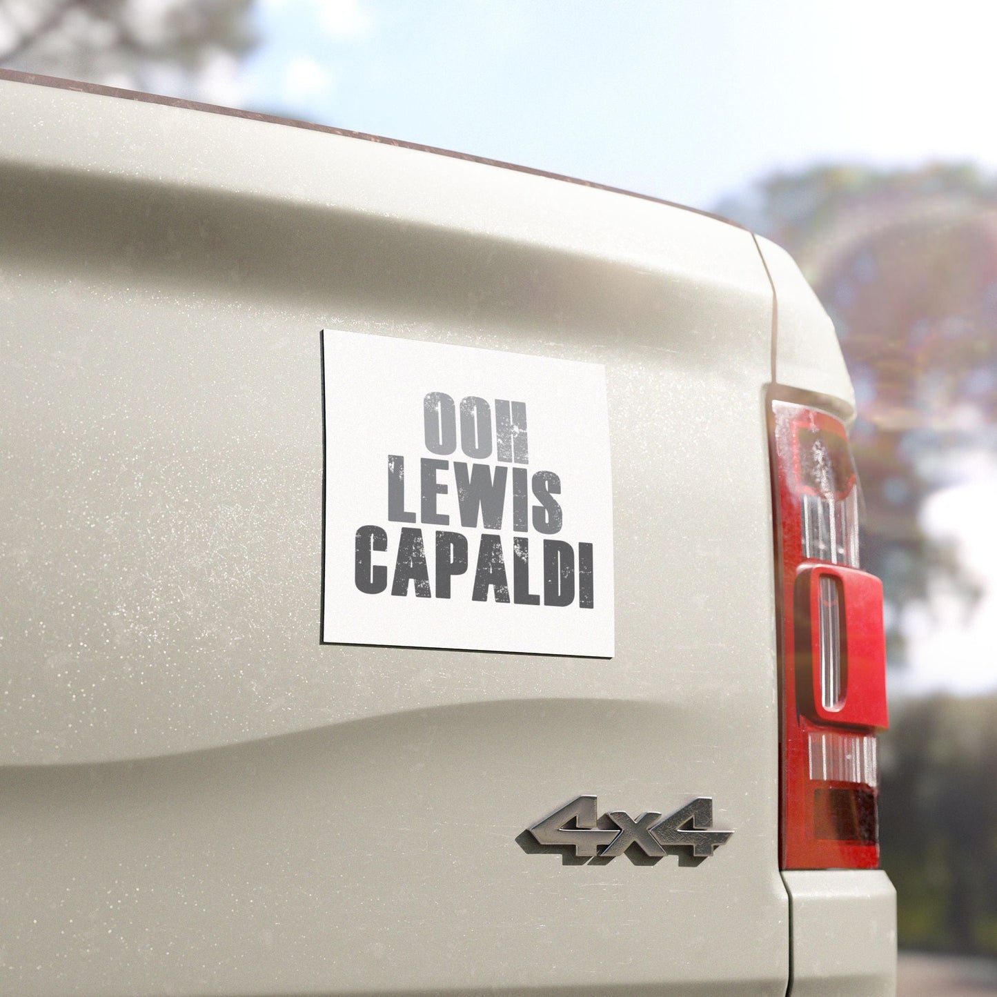 Lewis Capaldi Car Magnets - Ooh Lewis Capaldi