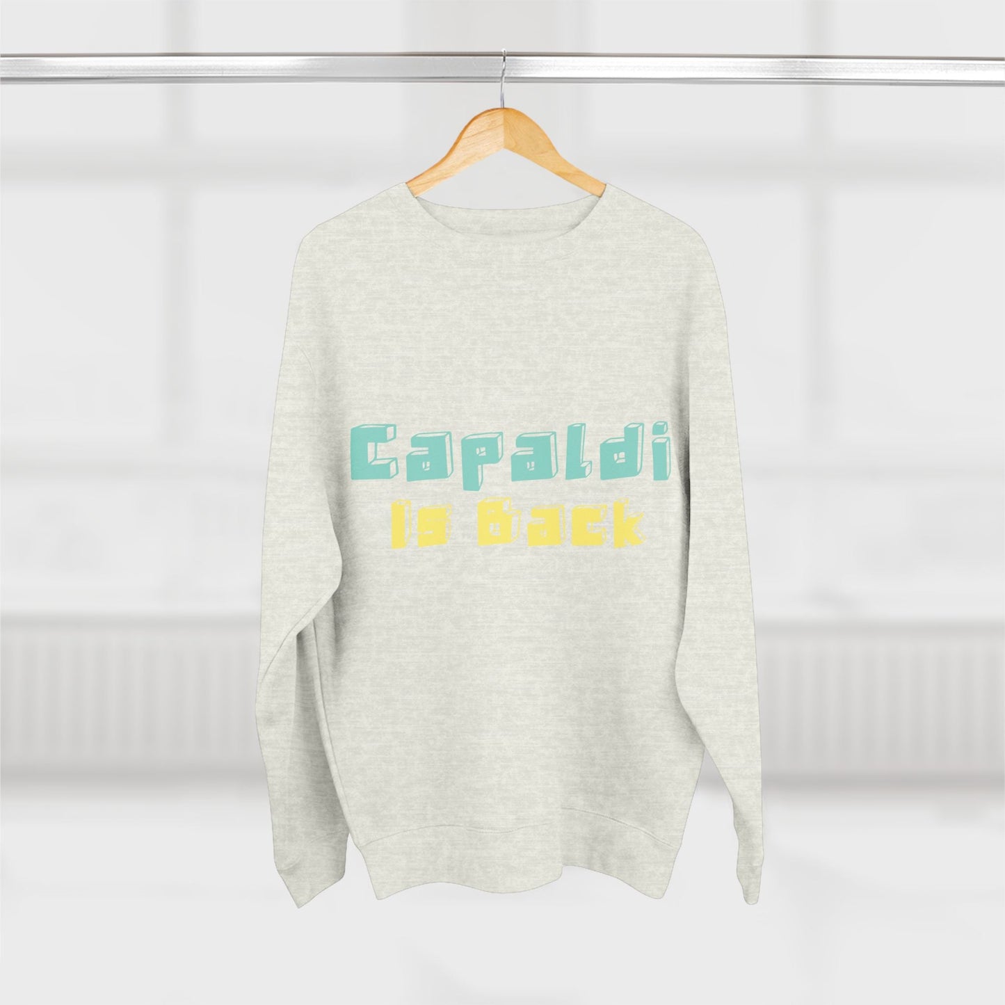 Lewis Capaldi Unisex Crewneck Sweatshirt - Capaldi Is Back