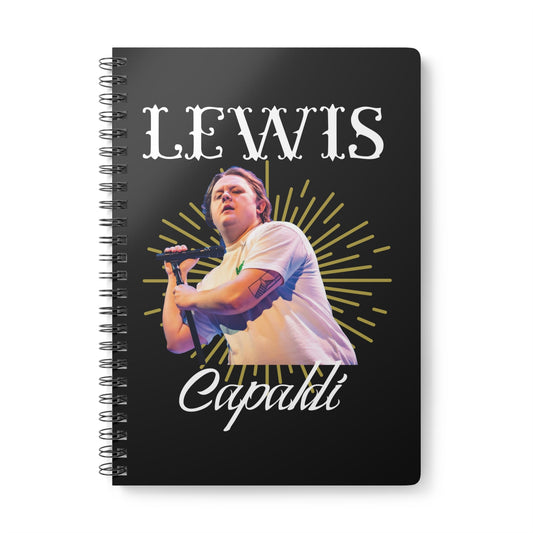 Lewis Capaldi Softcover Notebook - A5 Size