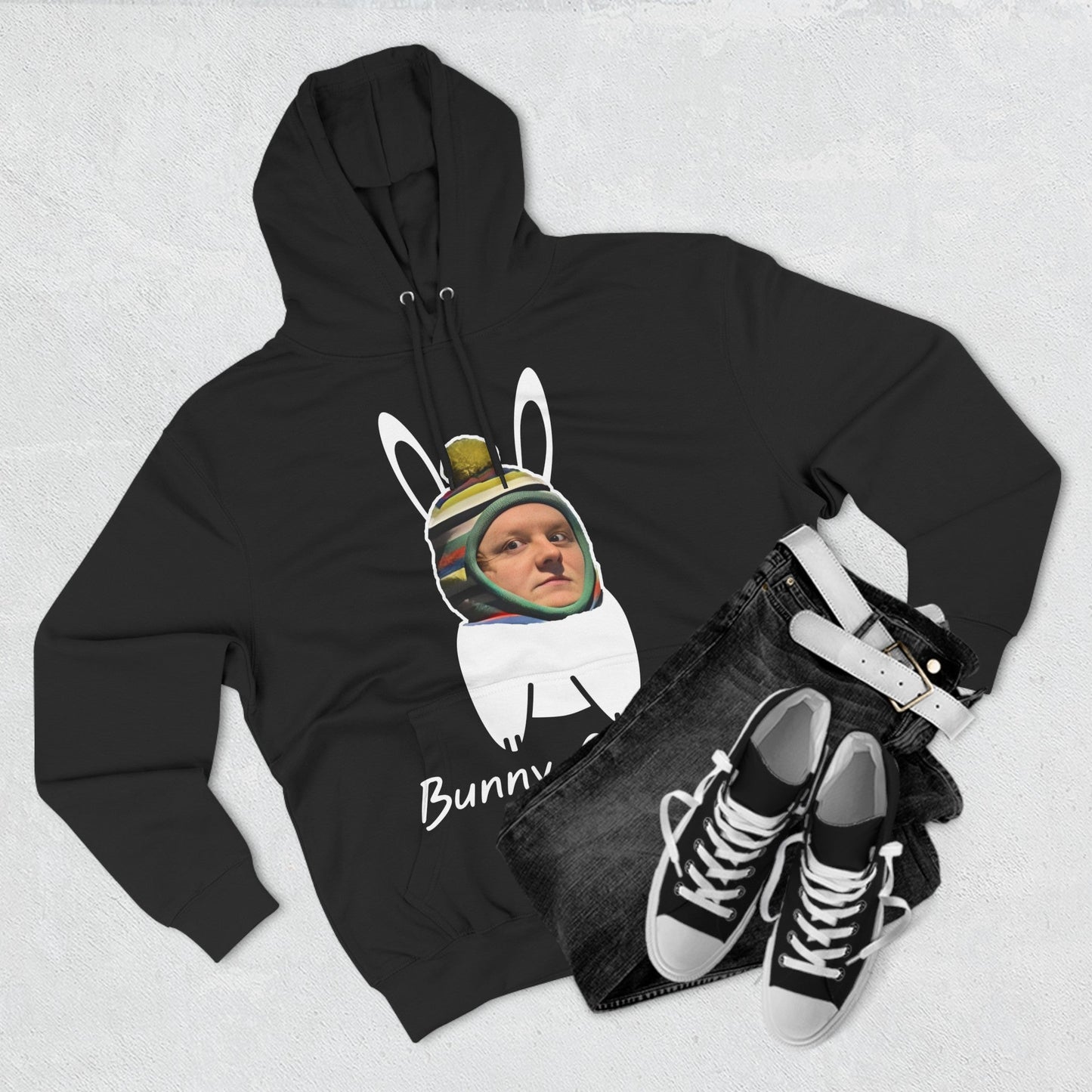 Lewis Capaldi Three-Panel Fleece Hoodie - Bunny Capaldi