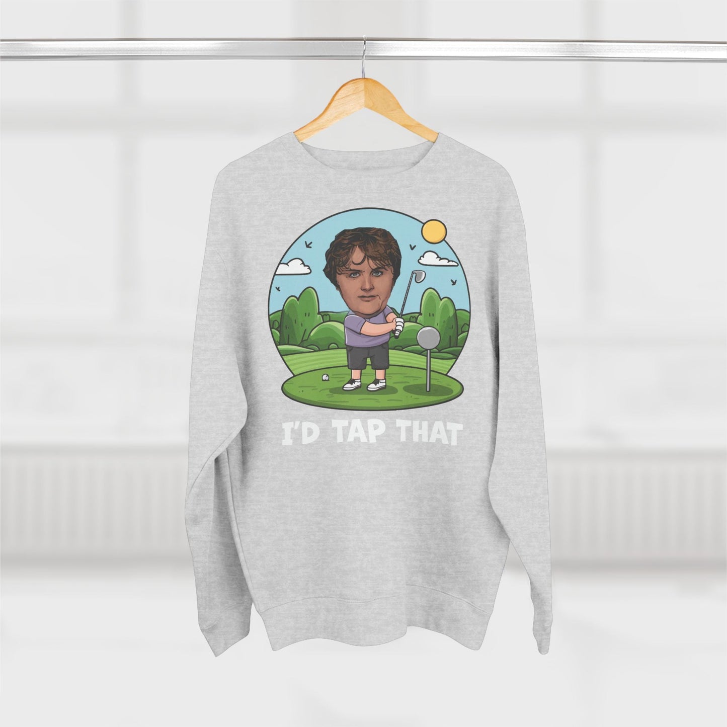 Lewis Capaldi Unisex Crewneck Sweatshirt - Golfing