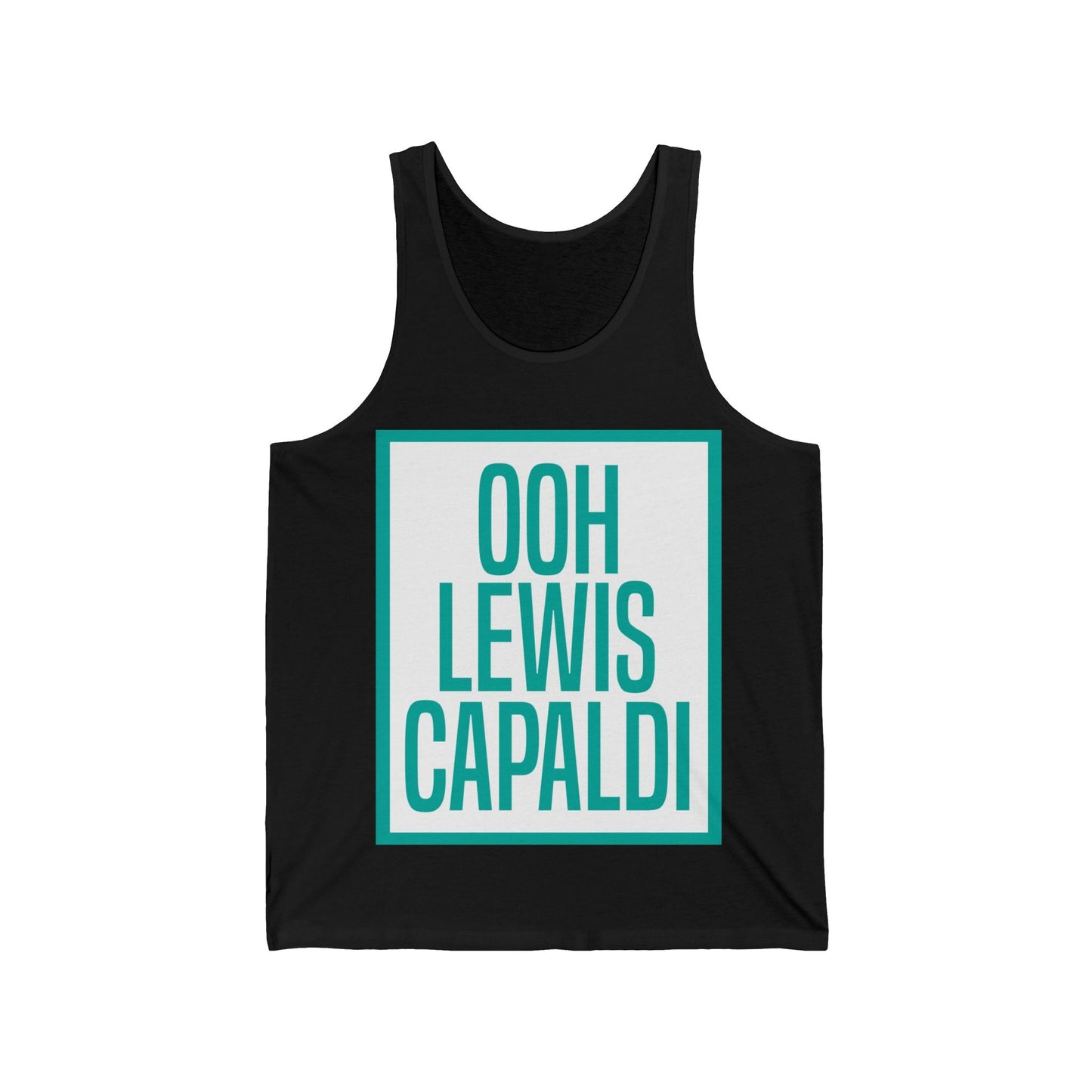 Lewis Capaldi Unisex Jersey Tank Top - Ooh Lewis Capaldi