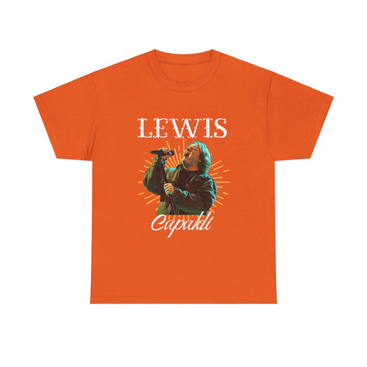 Lewis Capaldi Unisex Heavy Cotton Tee - Graphic