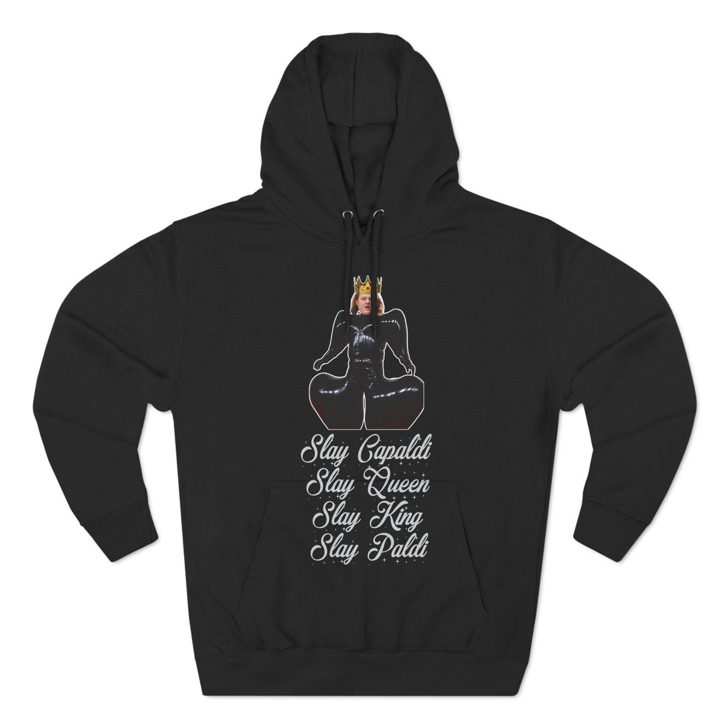 Lewis Capaldi Three-Panel Fleece Hoodie - Slay Capaldi