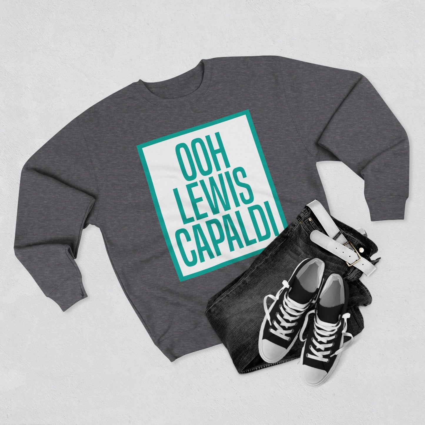 Lewis Capaldi Unisex Crewneck Sweatshirt - Ooh Lewis Capaldi