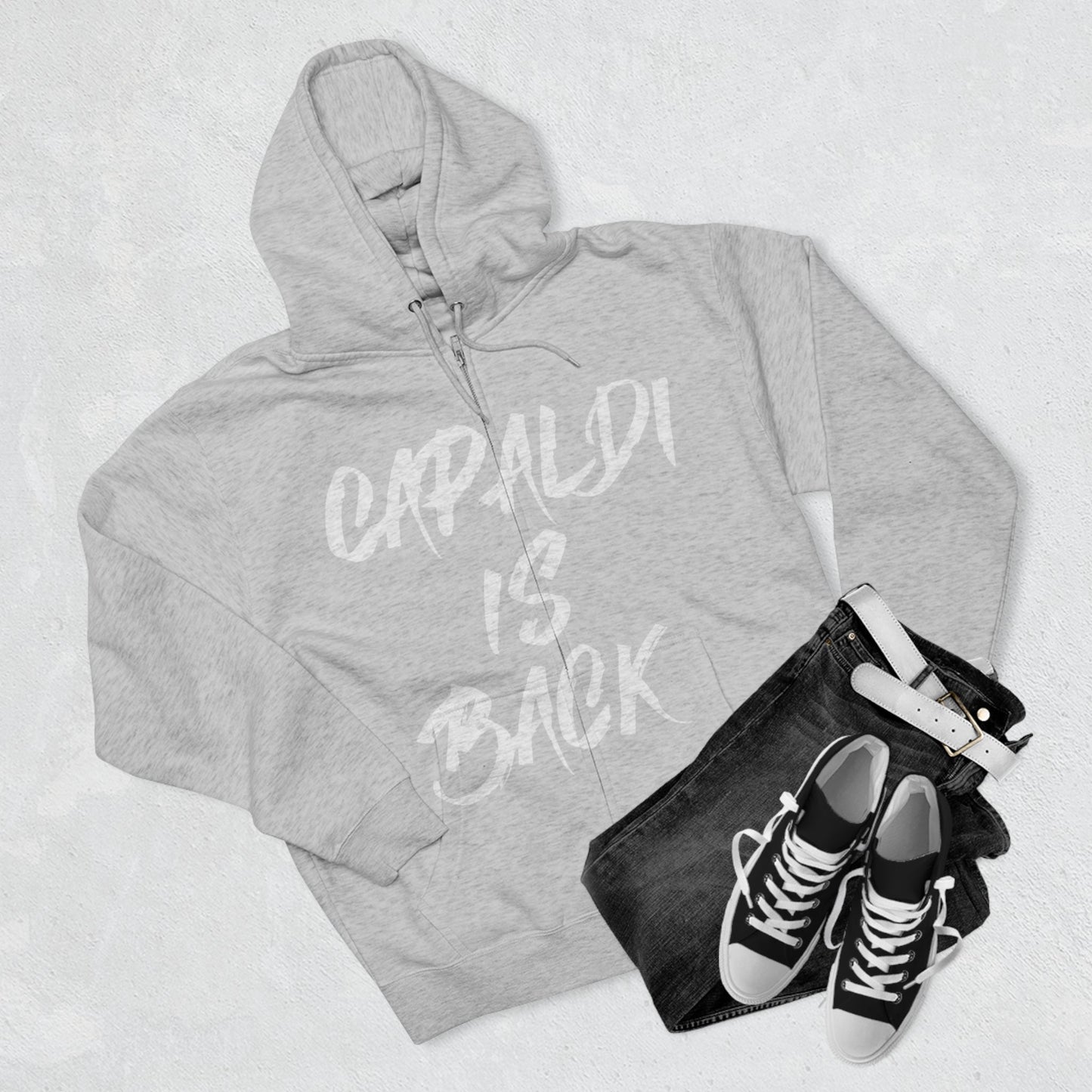 Lewis Capaldi Unisex Zip Hoodie - Capaldi is back