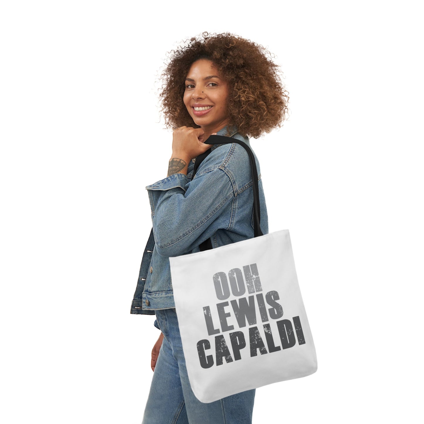 Lewis Capaldi Canvas Tote Bag - Ooh Lewis Capaldi