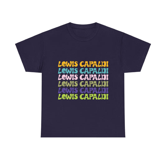 Lewis Capaldi Unisex Heavy Cotton Tee - Writing