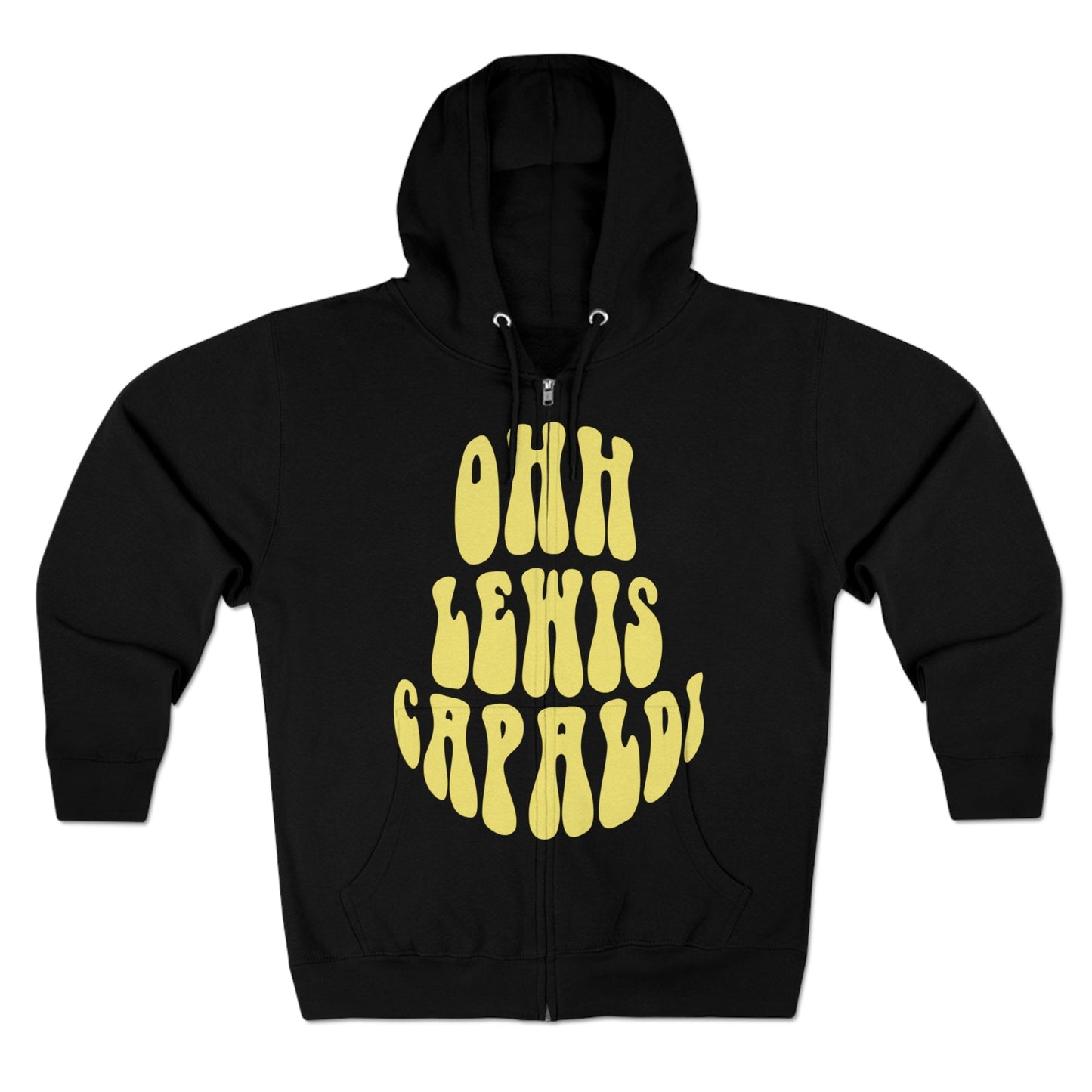 Lewis Capaldi Unisex Zip Hoodie - Ooh Lewis Capaldi