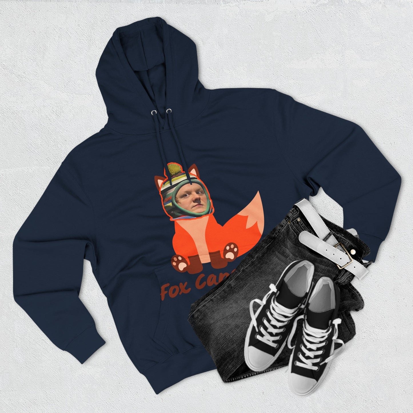 Lewis Capaldi Three-Panel Fleece Hoodie - Fox Capaldi