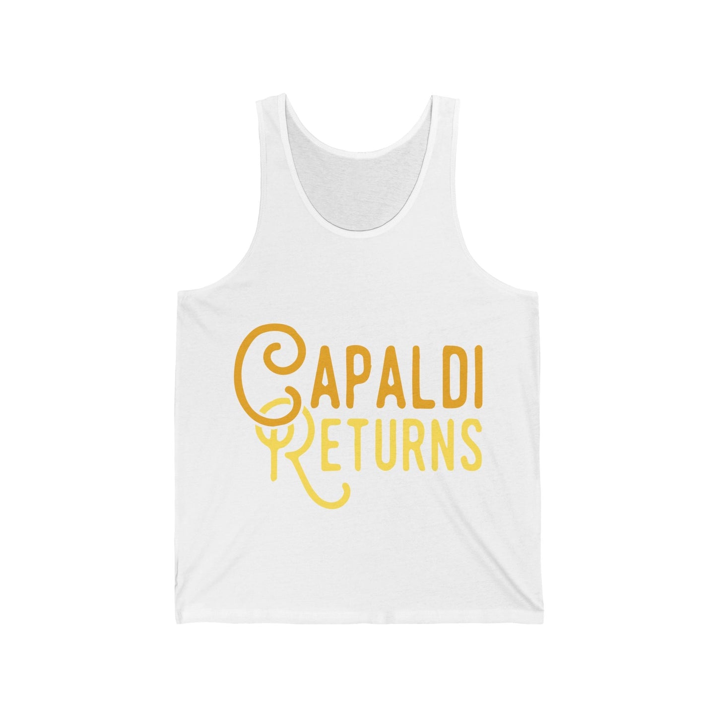 Lewis Capaldi Unisex Jersey Tank Top - Capaldi Returns