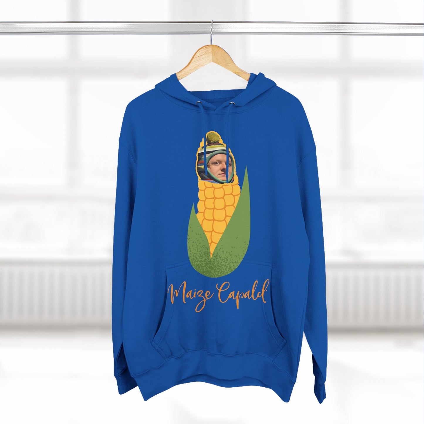 Lewis Capaldi Three-Panel Fleece Hoodie - Maize Capaldi