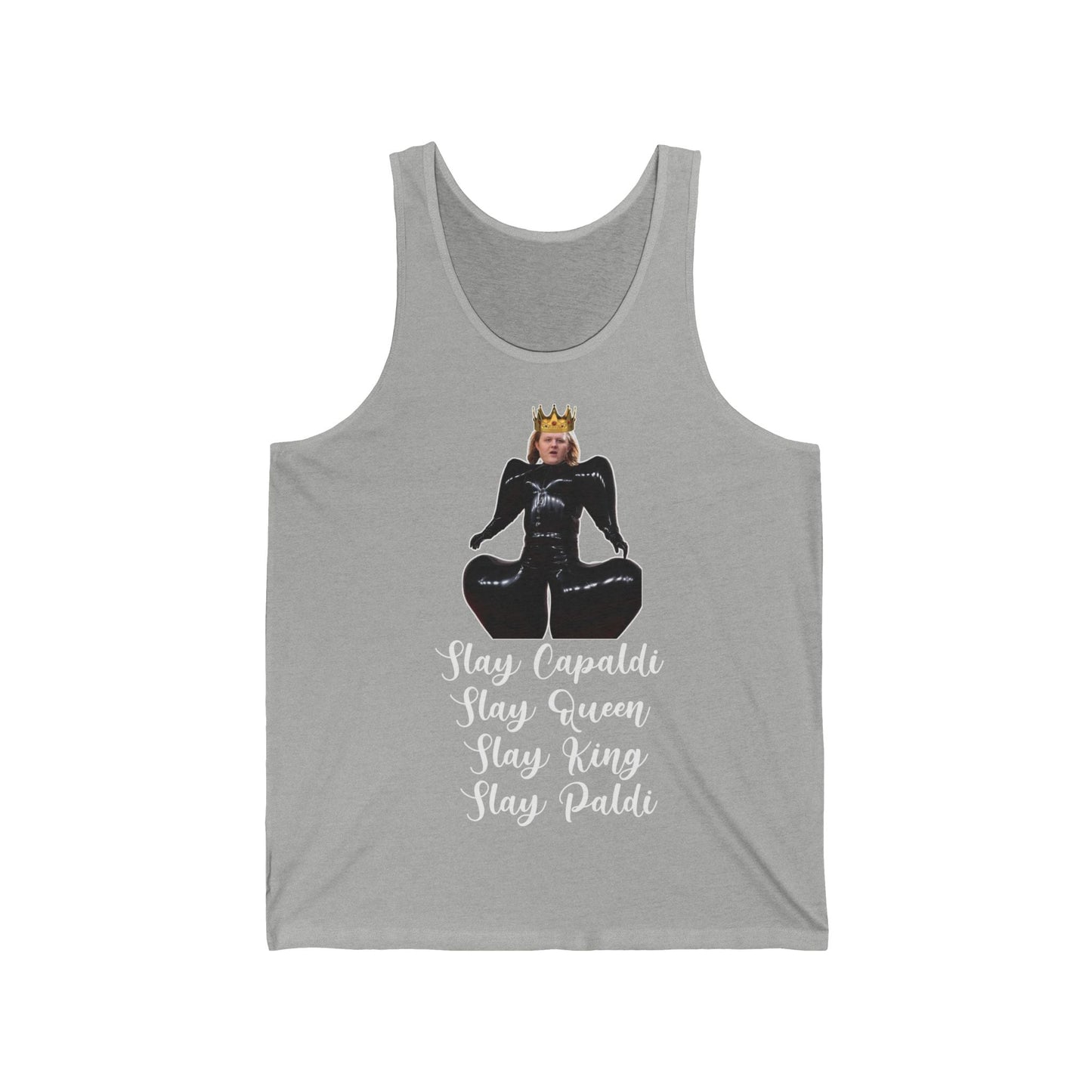 Lewis Capaldi Unisex Jersey Tank Top  - Slay Capaldi