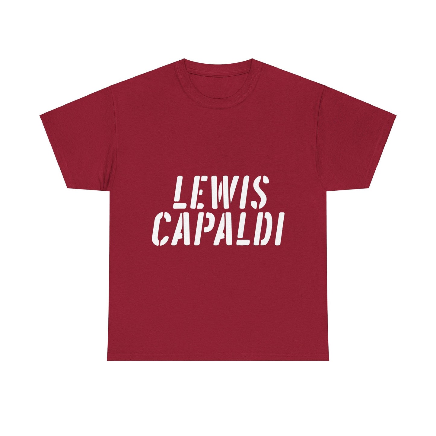 Lewis Capaldi Unisex Heavy Cotton Tee - Writing