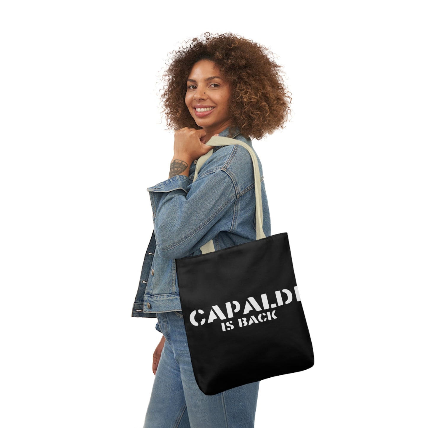 Lewis Capaldi Canvas Tote Bag - Capaldi is back