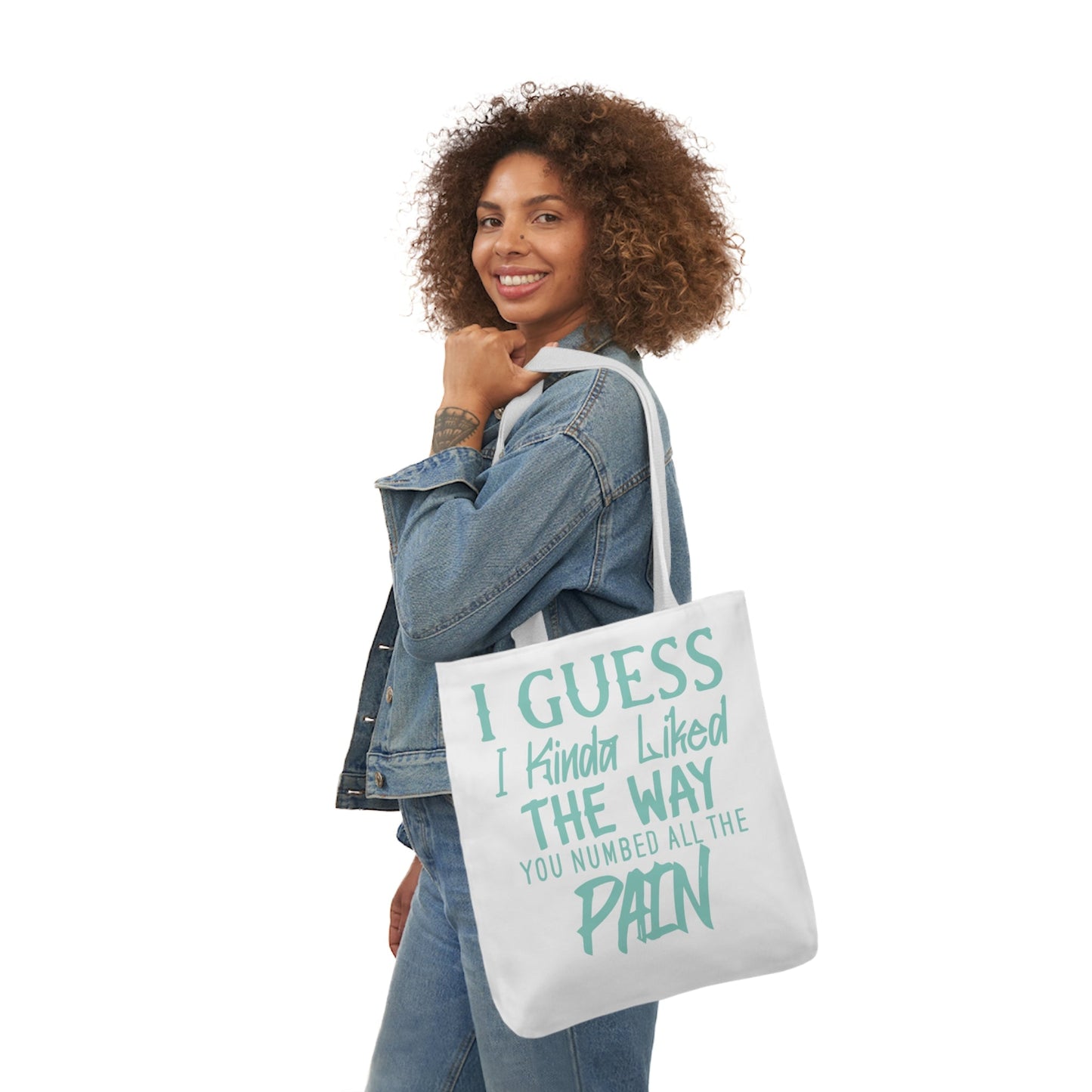 Lewis Capaldi Canvas Tote Bag - Lyrics