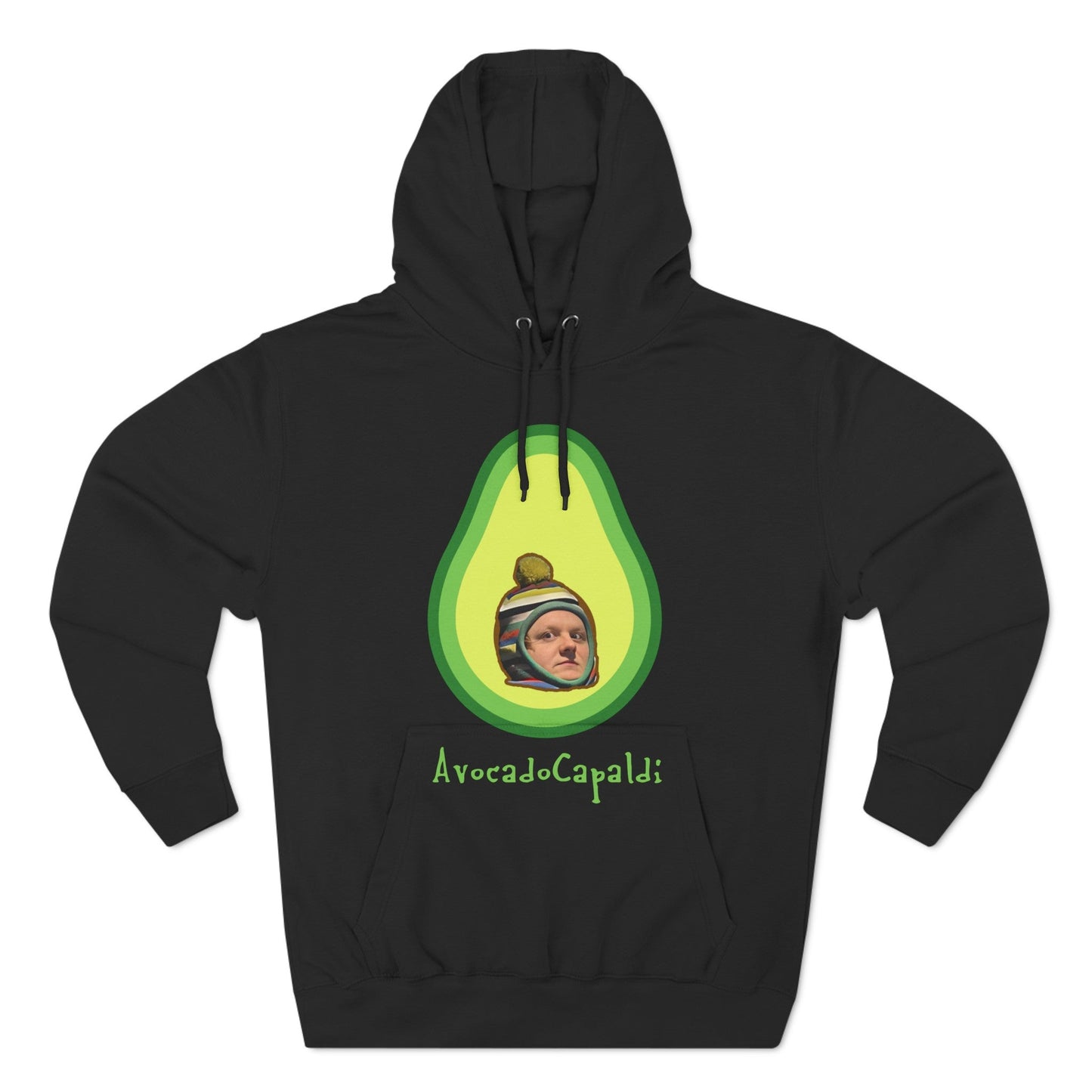 Lewis Capaldi Three-Panel Fleece Hoodie - Avacardo Capaldi