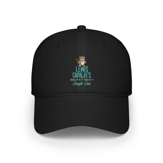 Lewis Capaldi Low Profile Baseball Hat - Big Fat Sexy Jungle Cats