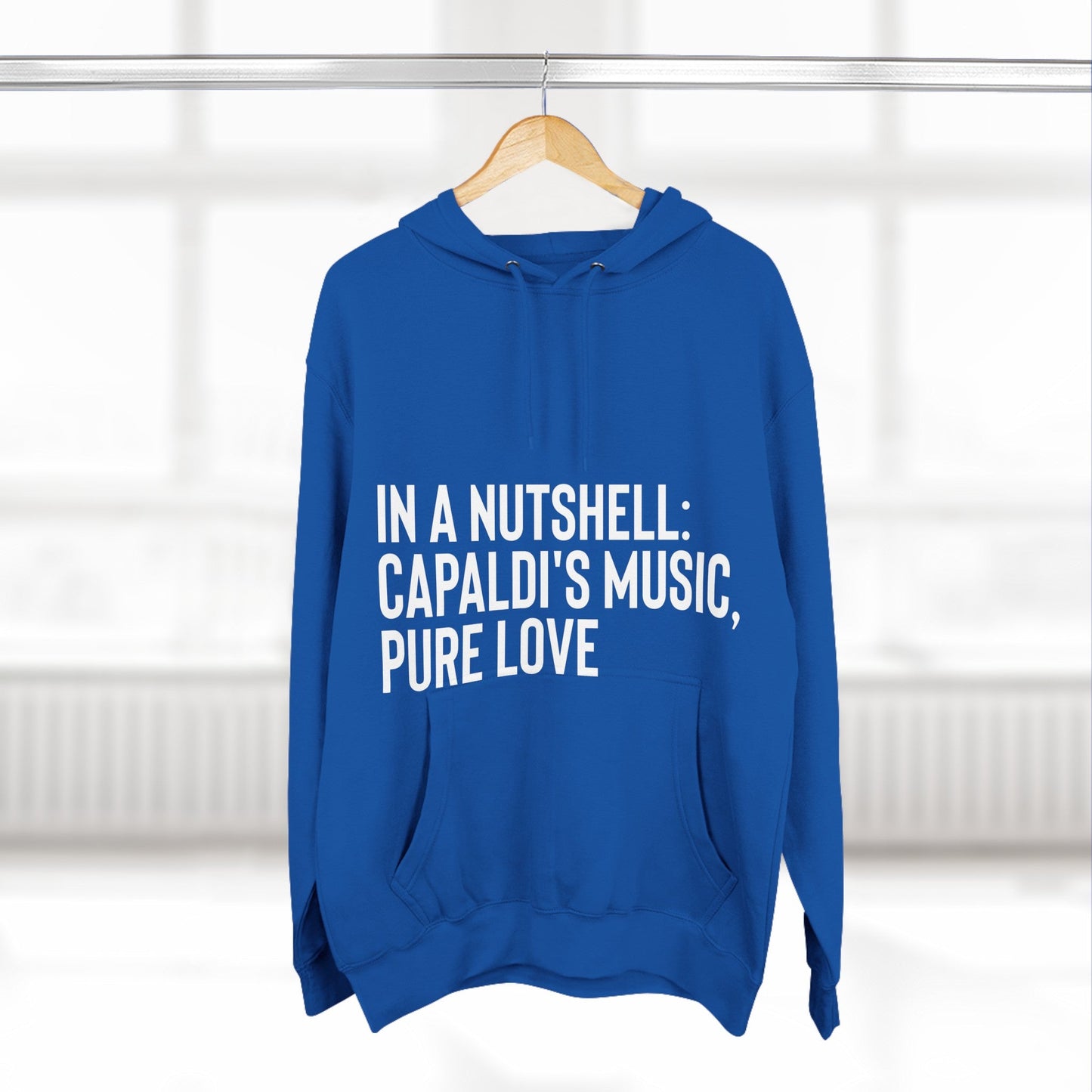 Lewis Capaldi Three-Panel Fleece Hoodie - In a nutshell