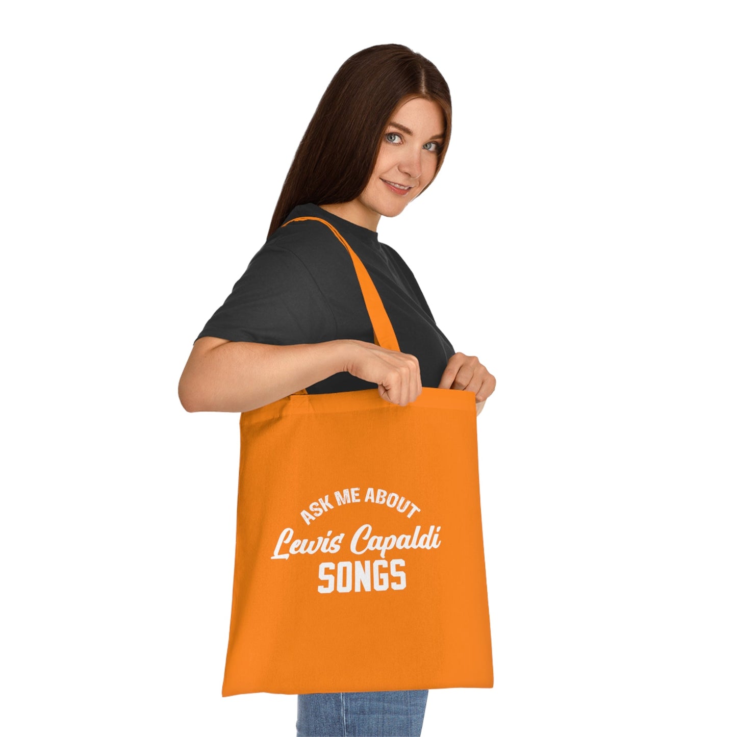 Lewis Capaldi Tote bag - Ask me about Lewis Capaldi songs