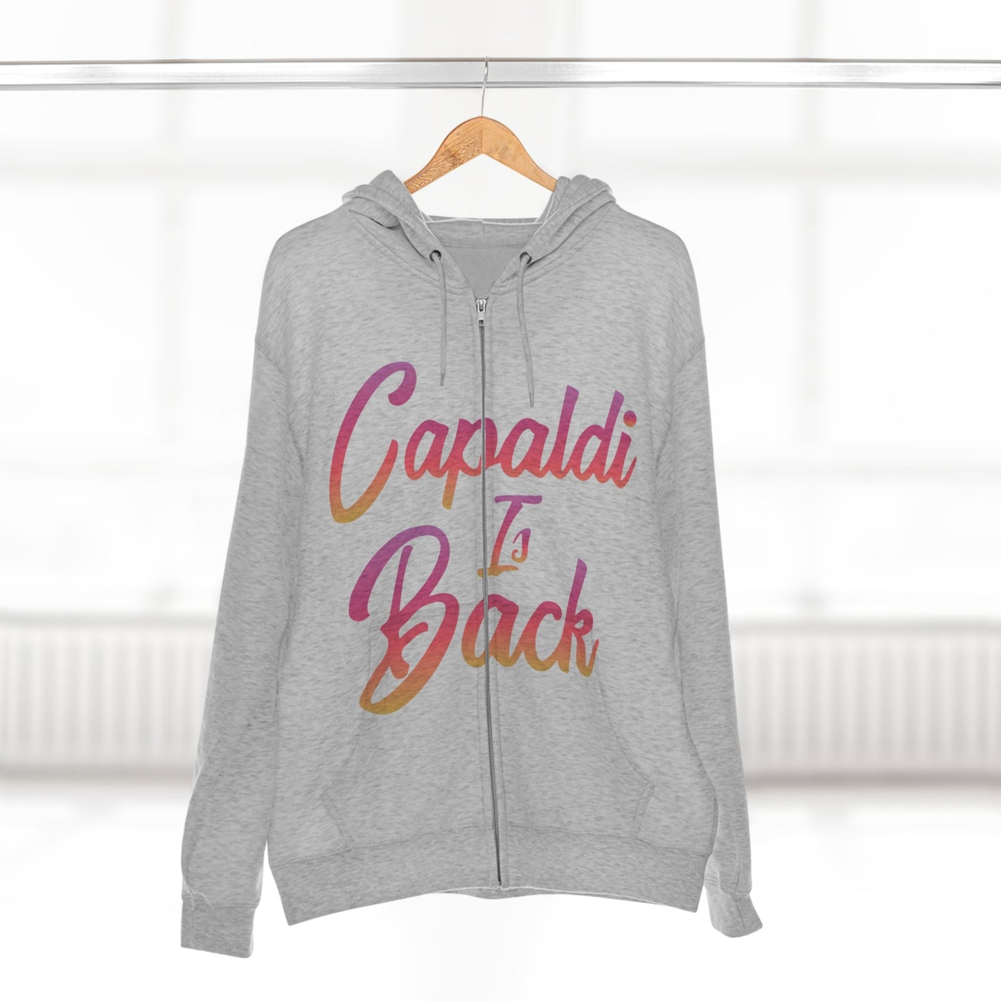 Lewis Capaldi Unisex Zip Hoodie - Capaldi is back