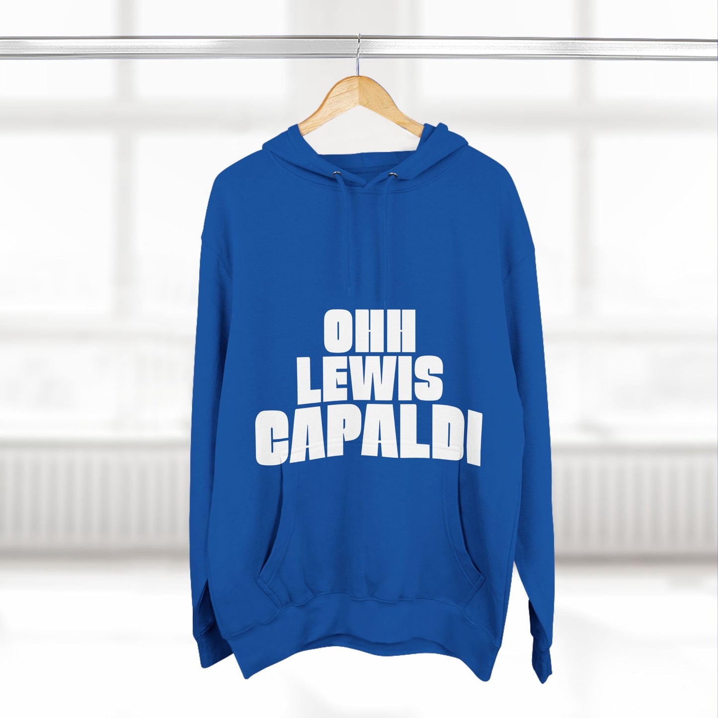 Lewis Capaldi Three-Panel Fleece Hoodie - Ooh Lewis Capaldi