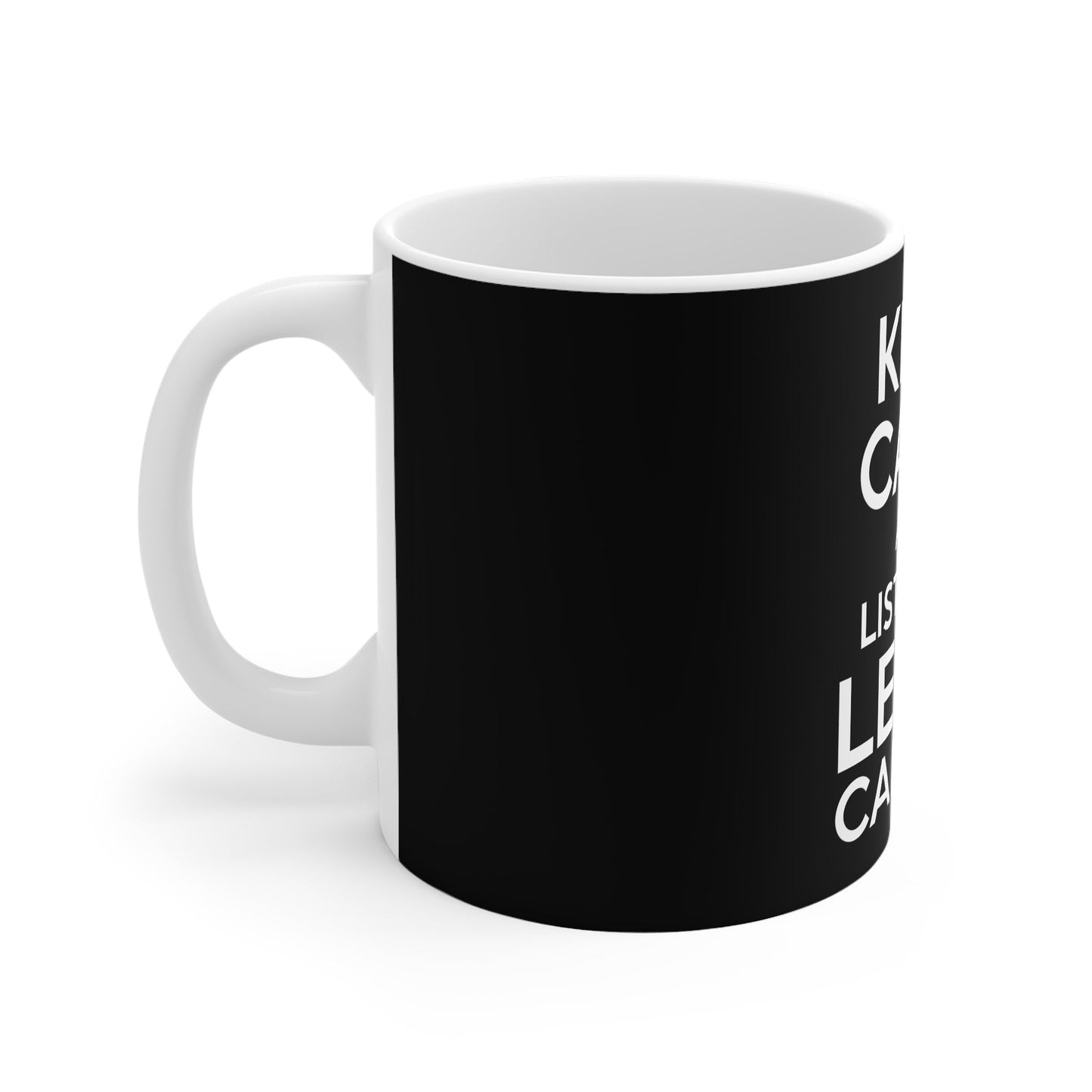 Lewis Capaldi Mug - Keep calm and listen to Lewis Capaldi