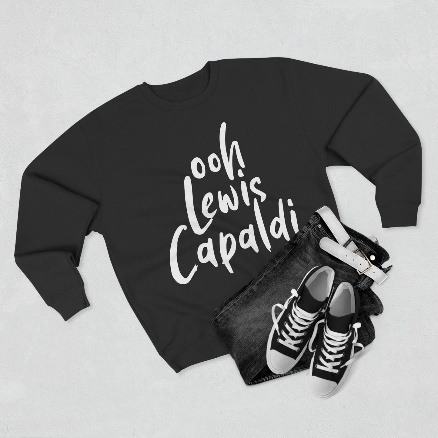 Lewis Capaldi Unisex Crewneck Sweatshirt - Ooh Lewis Capaldi