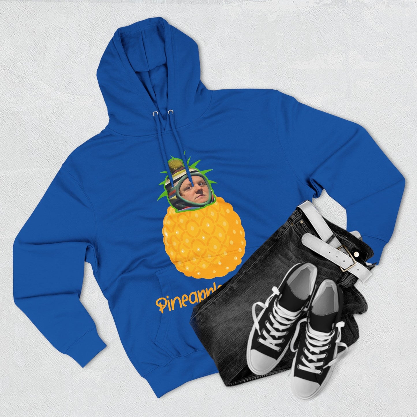 Lewis Capaldi Three-Panel Fleece Hoodie - Pineapple Capaldi