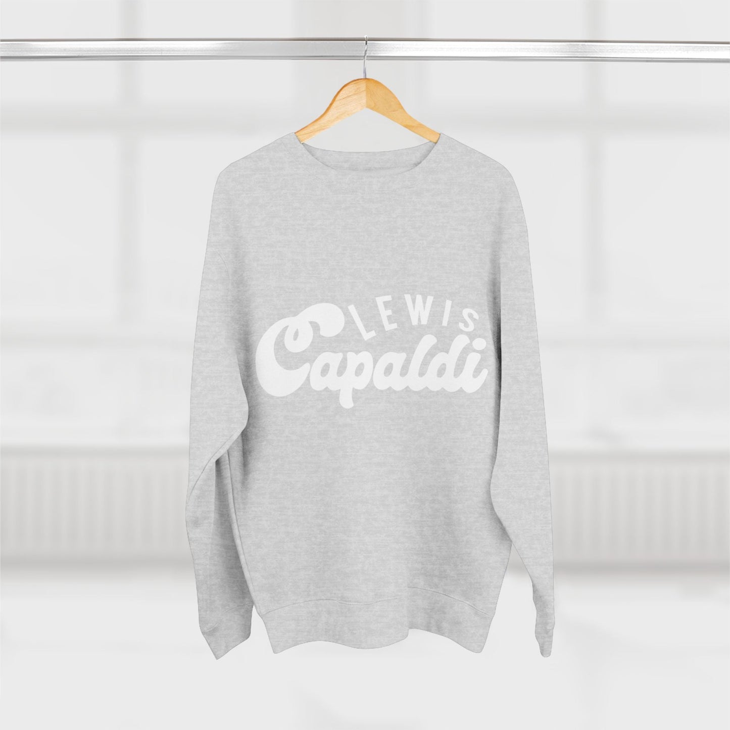 Lewis Capaldi Unisex Crewneck Sweatshirt - Writing