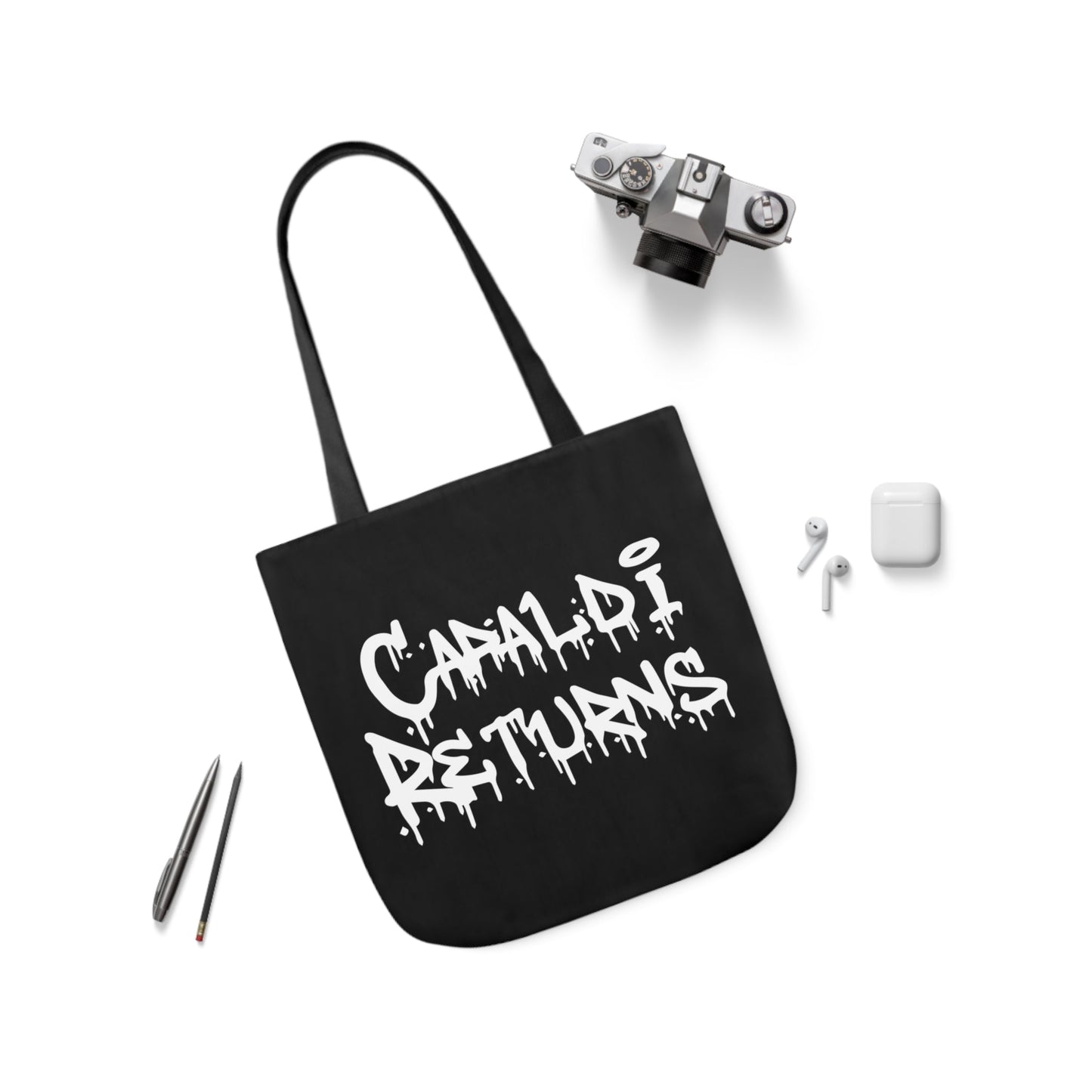 Lewis Capaldi Canvas Tote Bag - Capaldi returns