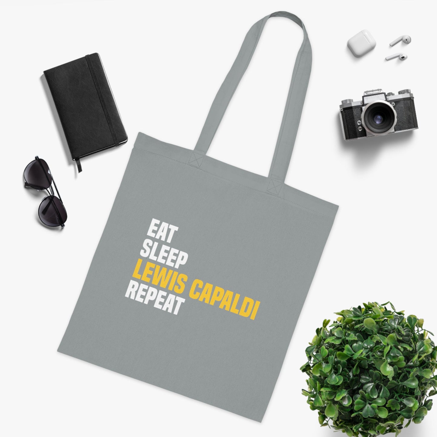 Lewis Capaldi Tote bag - Eat sleep Lewis Capaldi repeat