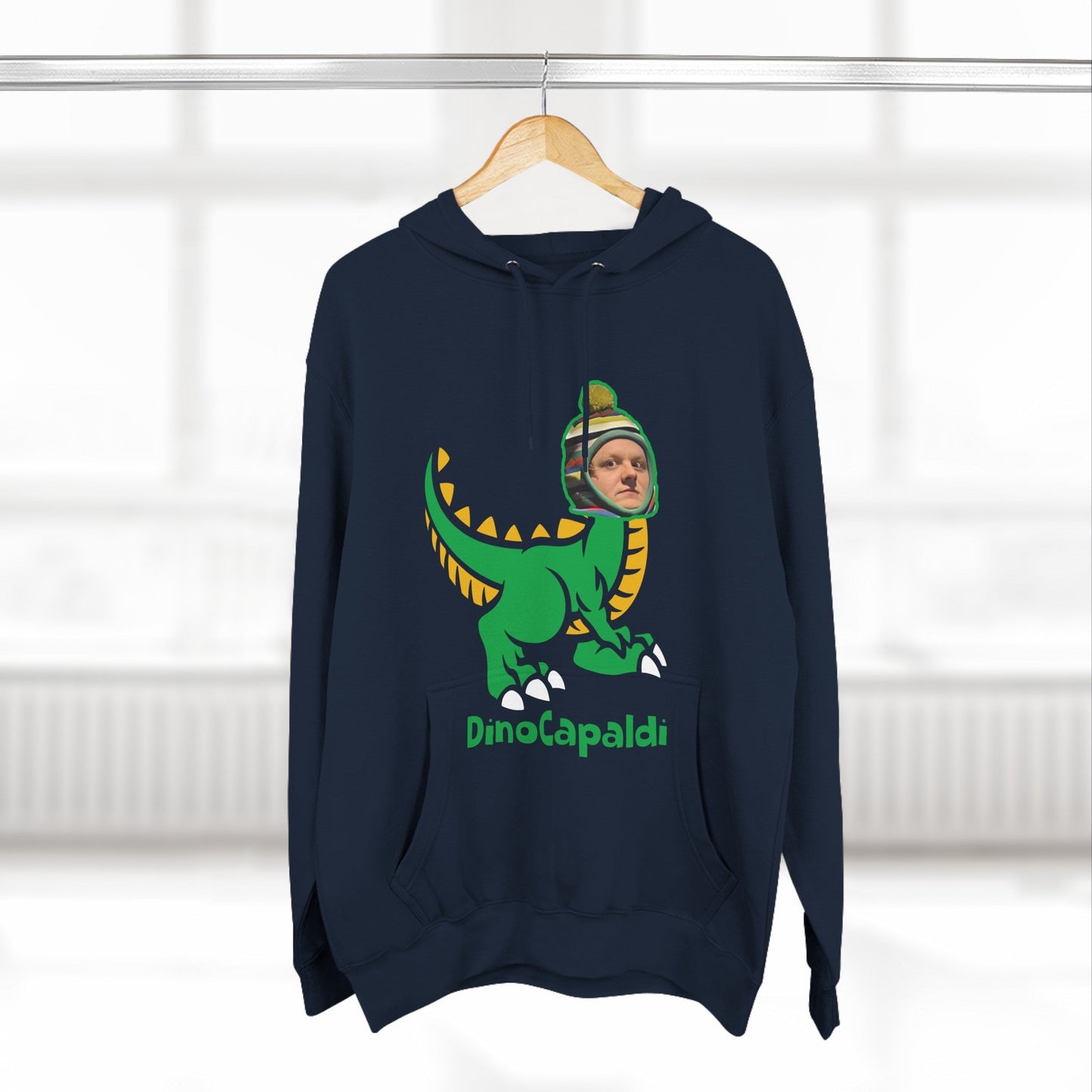 Lewis Capaldi Three-Panel Fleece Hoodie - Dino Capaldi