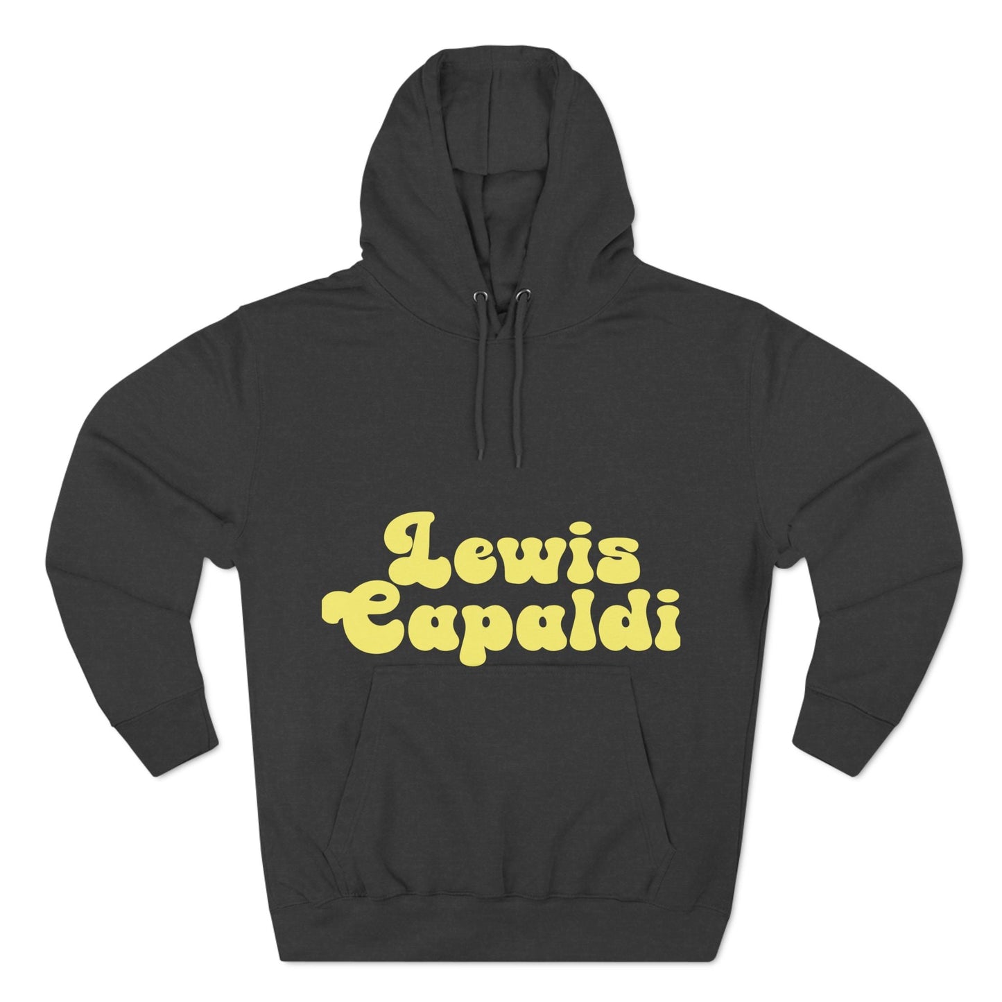 Lewis Capaldi Three-Panel Fleece Hoodie - Writing