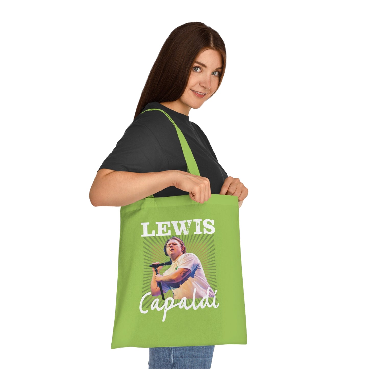 Lewis Capaldi Cotton Tote Bag - Graphic