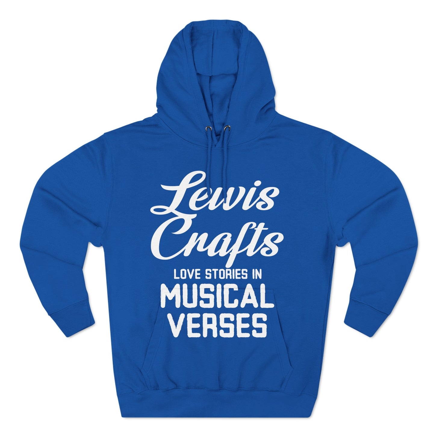 Lewis Capaldi Three-Panel Fleece Hoodie - Lewis crafts love Stories