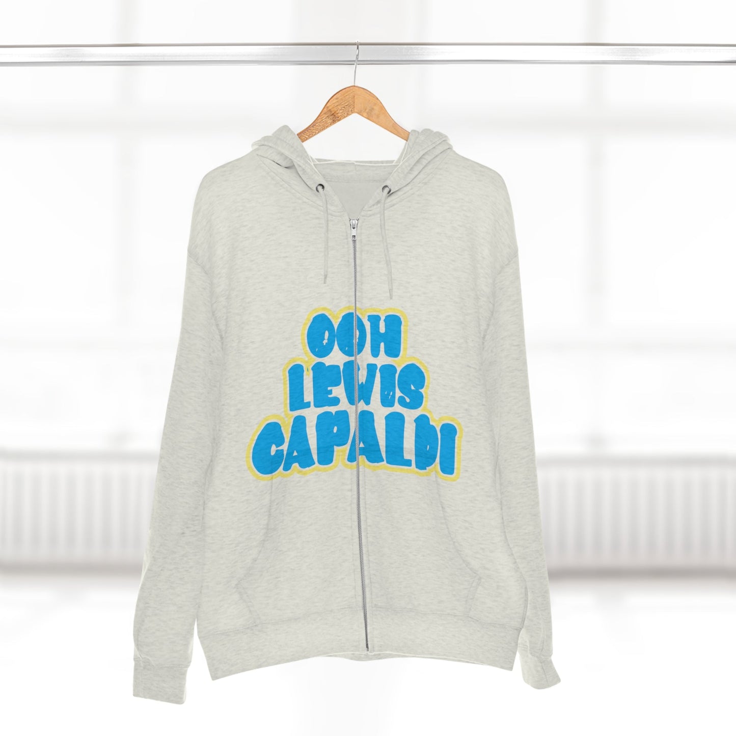 Lewis Capaldi Unisex Zip Hoodie - Ooh Lewis Capaldi