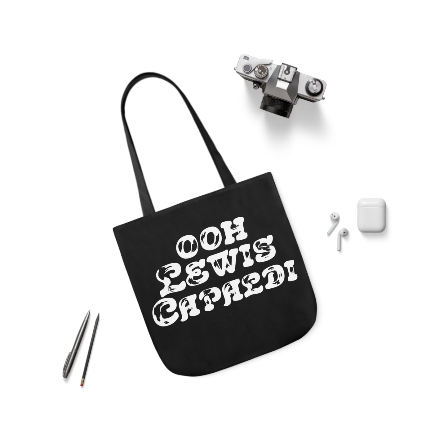 Lewis Capaldi Canvas Tote Bag - Ohh Lewis Capaldi