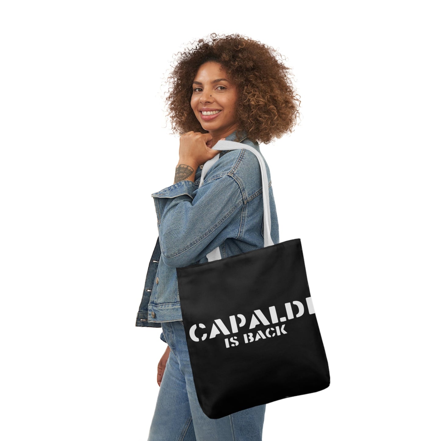 Lewis Capaldi Canvas Tote Bag - Capaldi is back